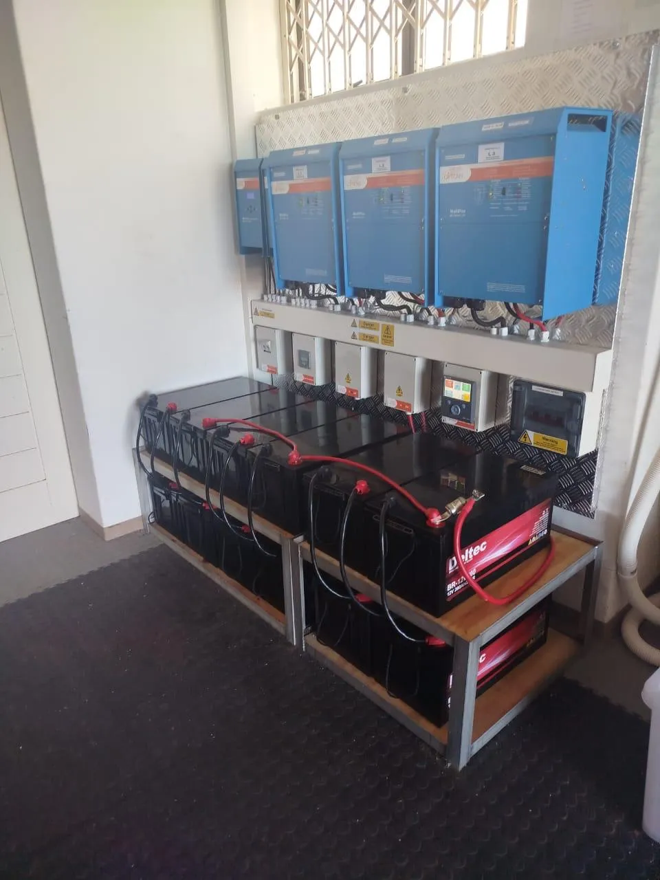 Industrial Multi-Stack Inverter Room
